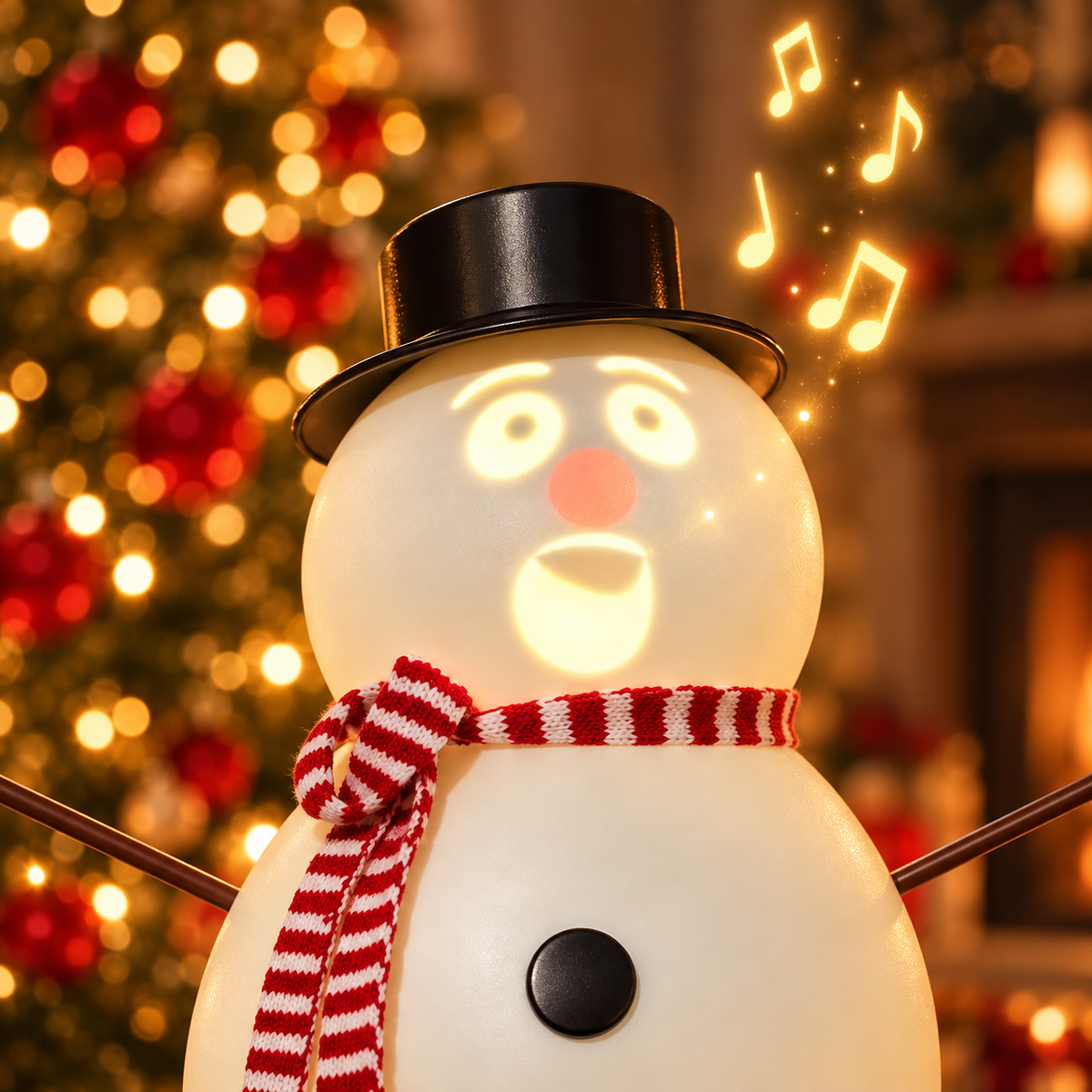 Singing & Talking Snowman