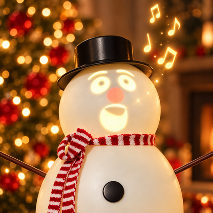 Singing & Talking Snowman